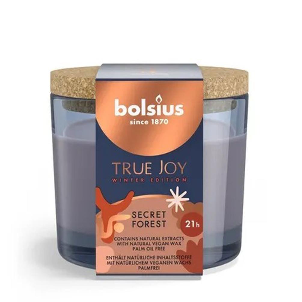 Bolsius Secret Forest True Joy Glass Jar Candle £10.79